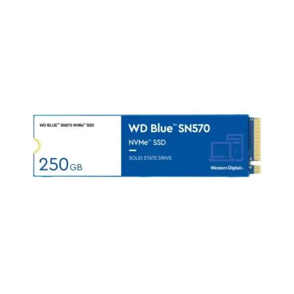 Western Digital Blue SN570 250GB M.2 2280 PCIe NVMe SSD